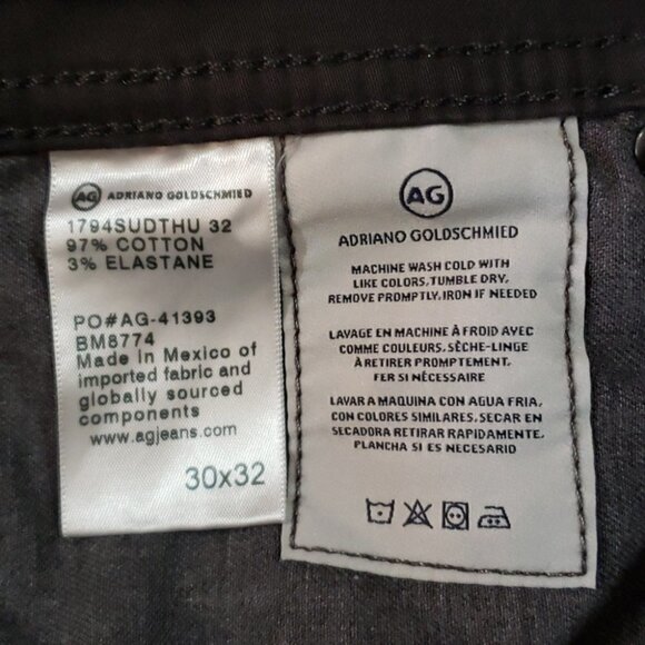 AG Everett SUD Slim Straight Fit Preppy Office City Night Out Pants - Men's - Picture 13 of 14